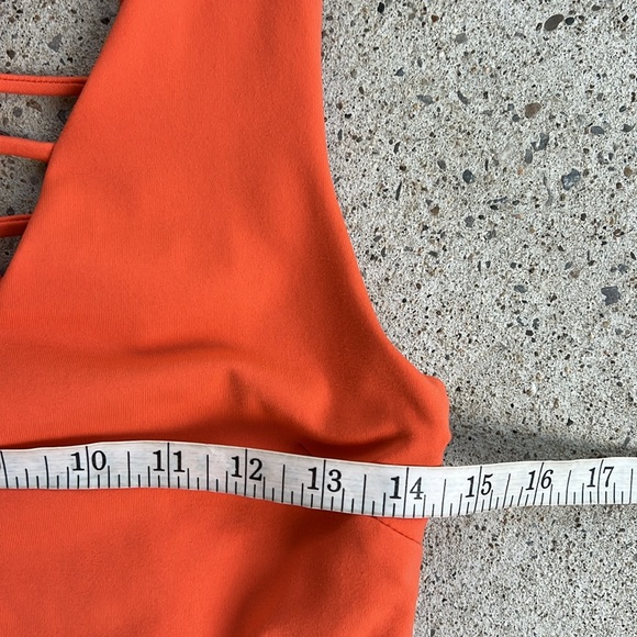 Bebe Coral Strappy Sleeveless Knit Bodycon Midi Dress Size Medium - Picture 9 of 13